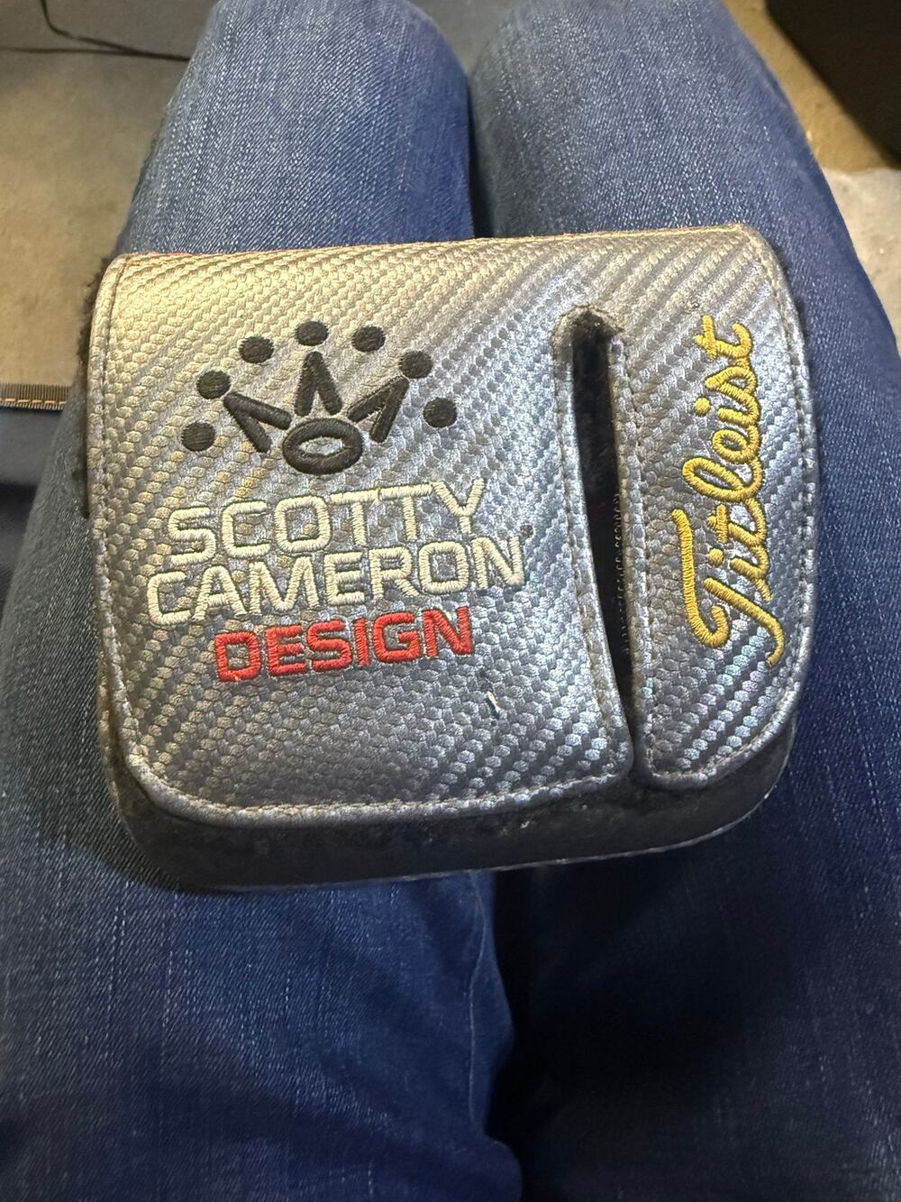 LH Scotty Cameron Futura X Mid Square Mallet Putter Headcover Head Cover